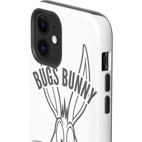 Looney Tunes Bugs Bunny Big Head iPhone 12 Mini Impact Case
