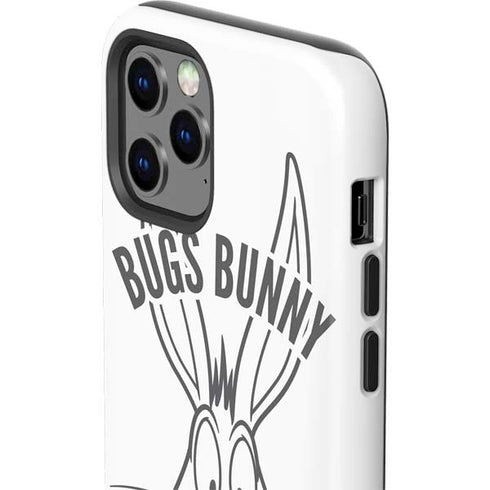 Looney Tunes Bugs Bunny Big Head iPhone 12 Pro Impact Case