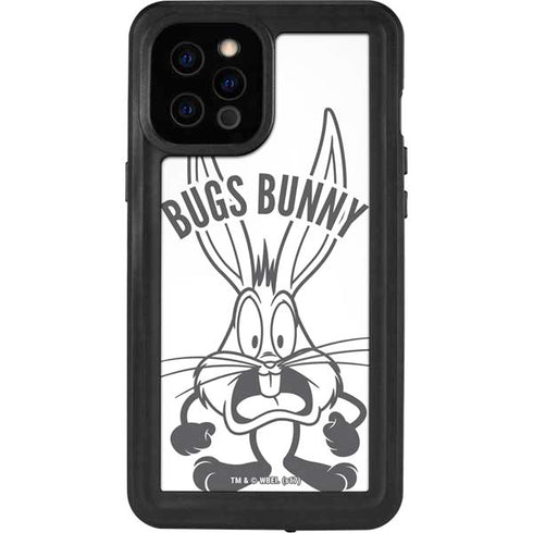 Looney Tunes Bugs Bunny Big Head iPhone 12 Pro Max Waterproof Case