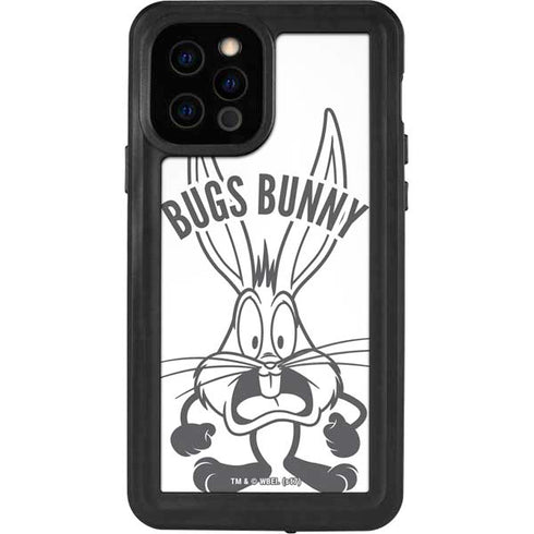 Looney Tunes Bugs Bunny Big Head iPhone 12 Pro Waterproof Case