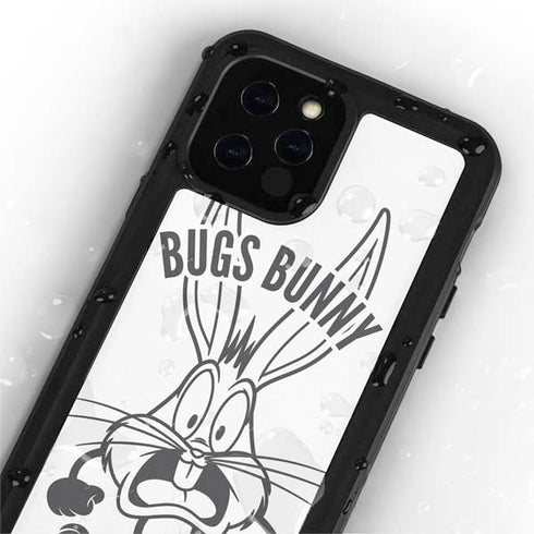 Looney Tunes Bugs Bunny Big Head iPhone 12 Pro Waterproof Case