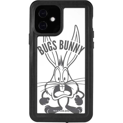 Looney Tunes Bugs Bunny Big Head iPhone 12 Waterproof Case