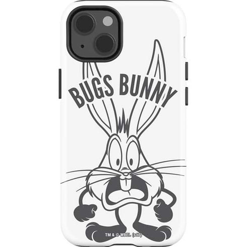 Looney Tunes Bugs Bunny Big Head iPhone 14 Impact Case