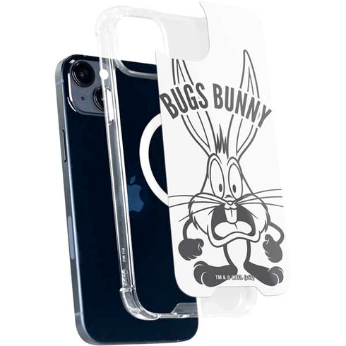 Looney Tunes Bugs Bunny Big Head iPhone 15 Plus MagSafe Case