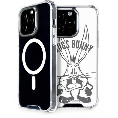 Looney Tunes Bugs Bunny Big Head iPhone 15 Pro MagSafe Case