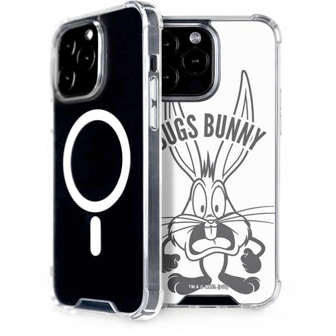 Looney Tunes Bugs Bunny Big Head iPhone 15 Pro Max MagSafe Case