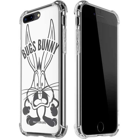 Looney Tunes Bugs Bunny Big Head iPhone 7/8 Plus Clear Case
