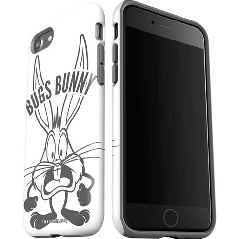 Looney Tunes Bugs Bunny Big Head iPhone SE (2nd & 3rd Gen) Pro Case