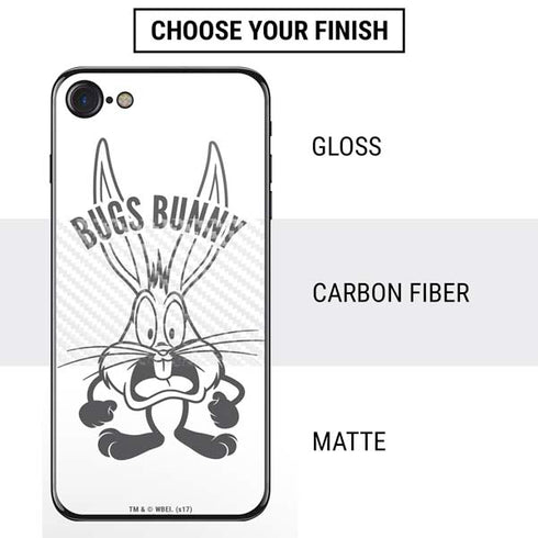 Looney Tunes Bugs Bunny Big Head iPhone SE (2nd & 3rd Gen) Skin