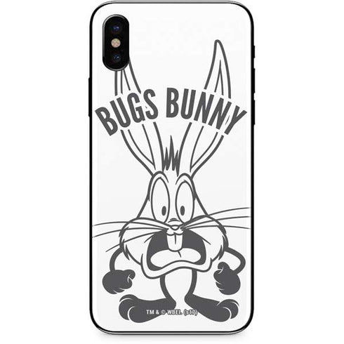 Looney Tunes Bugs Bunny Big Head iPhone X Skin