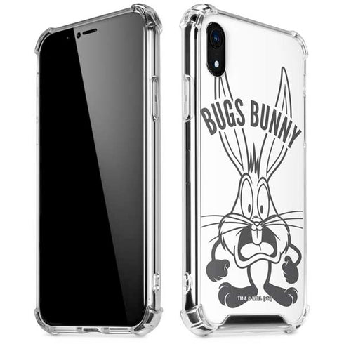 Looney Tunes Bugs Bunny Big Head iPhone XR Clear Case