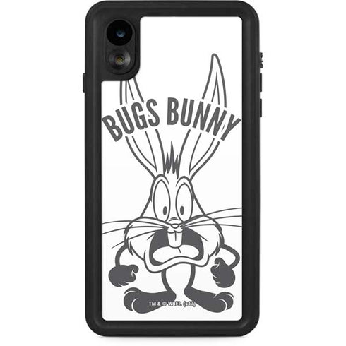 Looney Tunes Bugs Bunny Big Head iPhone XR Waterproof Case
