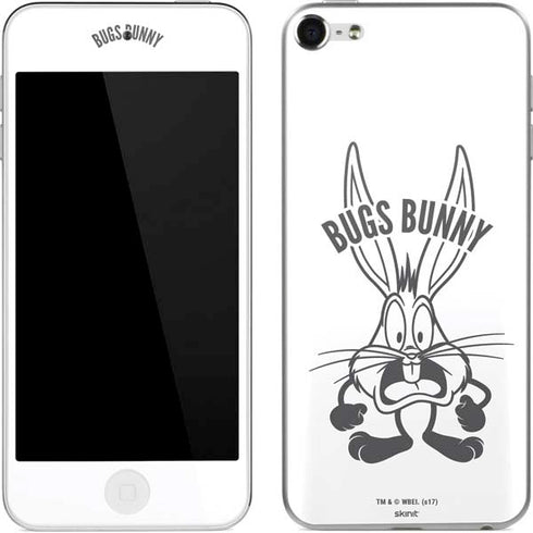 Looney Tunes Bugs Bunny Big Head Apple iPod Skin