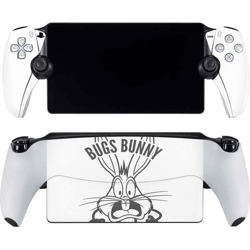 Looney Tunes Bugs Bunny Big Head PlayStation Portal Remote Player Skin