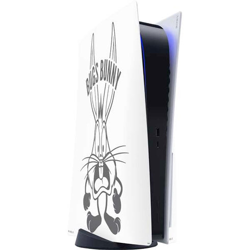 Looney Tunes Bugs Bunny Big Head PS5 Console Skin