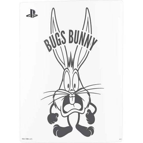 Looney Tunes Bugs Bunny Big Head PS5 Digital Edition Bundle Skin