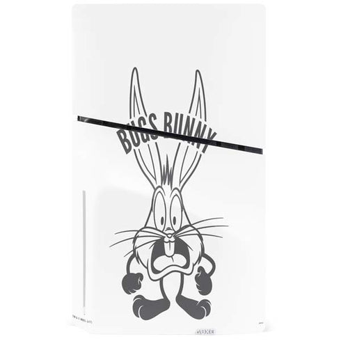 Looney Tunes Bugs Bunny Big Head PS5 Slim Disk Console Skin