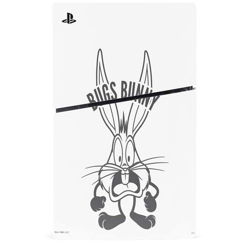 Looney Tunes Bugs Bunny Big Head PS5 Slim Digital Edition Bundle Skin