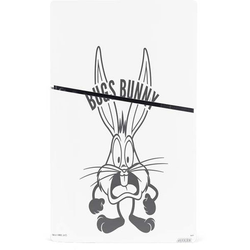 Looney Tunes Bugs Bunny Big Head PS5 Slim Digital Edition Console Skin