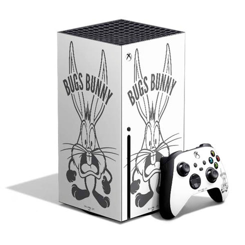 Looney Tunes Bugs Bunny Big Head Xbox Series X Bundle Skin