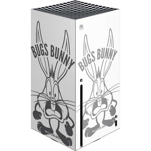 Looney Tunes Bugs Bunny Big Head Xbox Series X Console Skin