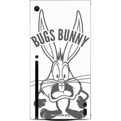 Looney Tunes Bugs Bunny Big Head Xbox Series X Console Skin