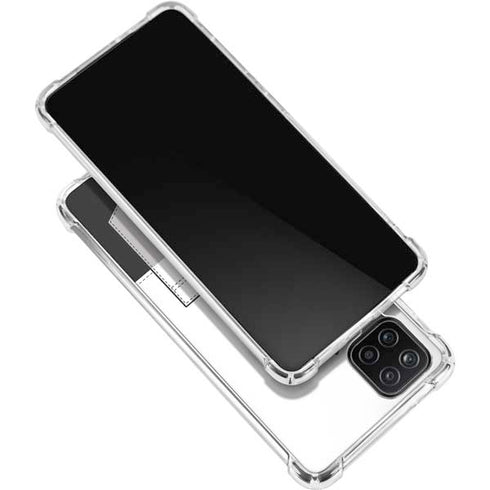 Looney Tunes Bugs Bunny Black White Galaxy A12 Clear Case