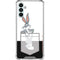 Looney Tunes Bugs Bunny Black White Galaxy A13 5G Clear Case