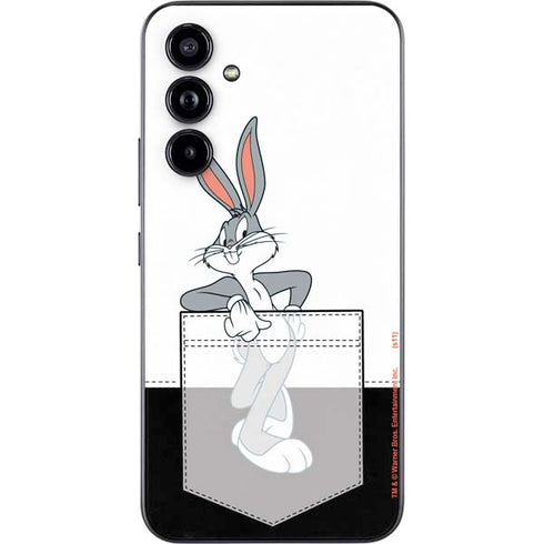Looney Tunes Bugs Bunny Black White Galaxy A54 5G Skin