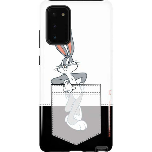 Looney Tunes Bugs Bunny Black White Galaxy Note20 5G Pro Case