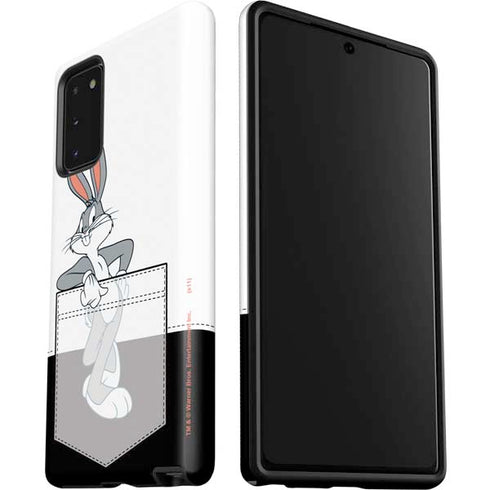 Looney Tunes Bugs Bunny Black White Galaxy Note20 5G Pro Case