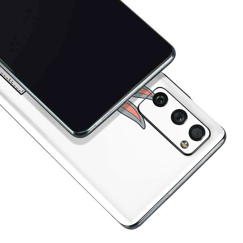 Looney Tunes Bugs Bunny Black White Galaxy S20 Fan Edition Skin
