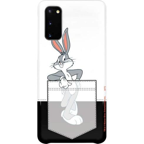 Looney Tunes Bugs Bunny Black White Galaxy S20 Lite Case