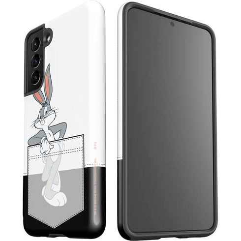 Looney Tunes Bugs Bunny Black White Galaxy S21 5G Pro Case