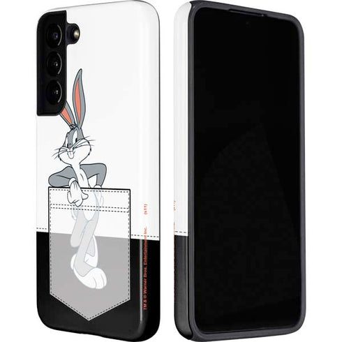 Looney Tunes Bugs Bunny Black White Galaxy S22 Pro Case
