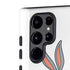 Looney Tunes Bugs Bunny Black White Galaxy S22 Ultra Pro Case