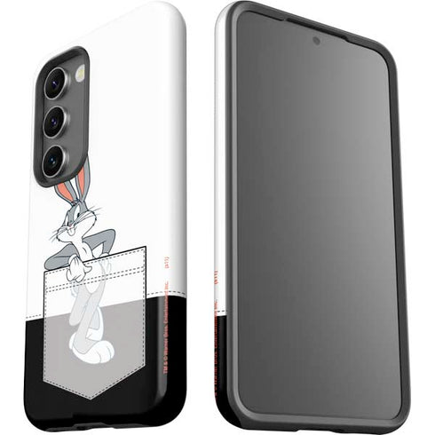 Looney Tunes Bugs Bunny Black White Galaxy S23 Pro Case