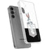 Looney Tunes Bugs Bunny Black White Galaxy S24 Plus Clear Case