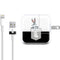 Looney Tunes Bugs Bunny Black White iPad Charger (10W USB) Skin