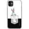 Looney Tunes Bugs Bunny Black White iPhone 11 Clear Case