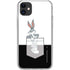 Looney Tunes Bugs Bunny Black White iPhone 11 Clear Case