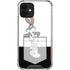 Looney Tunes Bugs Bunny Black White iPhone 12 Clear Case