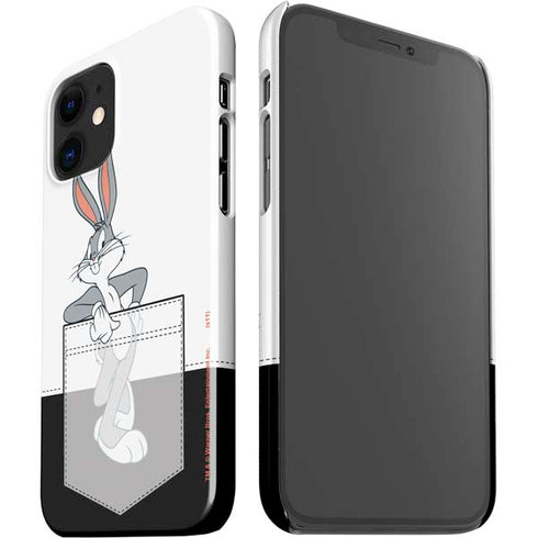 Looney Tunes Bugs Bunny Black White iPhone 12 Mini Lite Case