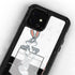 Looney Tunes Bugs Bunny Black White iPhone 12 Waterproof Case