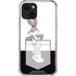 Looney Tunes Bugs Bunny Black White iPhone 13 Mini Clear Case