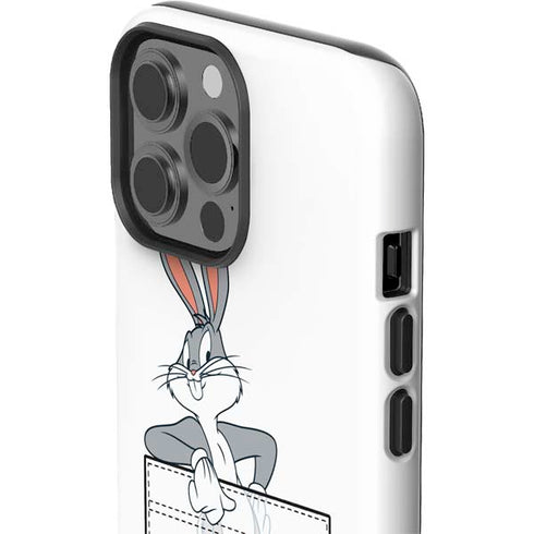 Looney Tunes Bugs Bunny Black White iPhone 13 Pro Max Impact Case