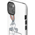 Looney Tunes Bugs Bunny Black White iPhone 14 Plus Impact Case