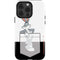 Looney Tunes Bugs Bunny Black White iPhone 14 Pro Impact Case