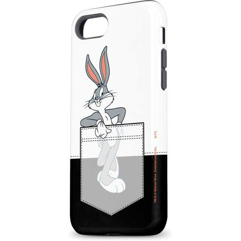 Looney Tunes Bugs Bunny Black White iPhone 7 Pro Case