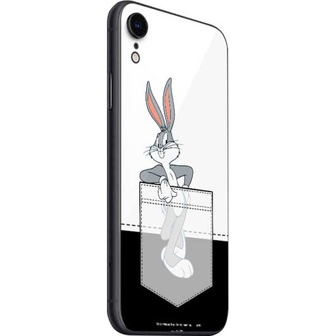 Looney Tunes Bugs Bunny Black White iPhone SE (2nd & 3rd Gen) Skin